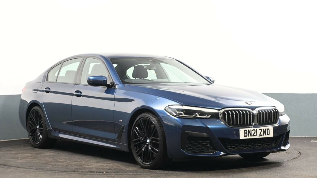 BMW 5 Series 530D Xdrive Mht M Sport Blue