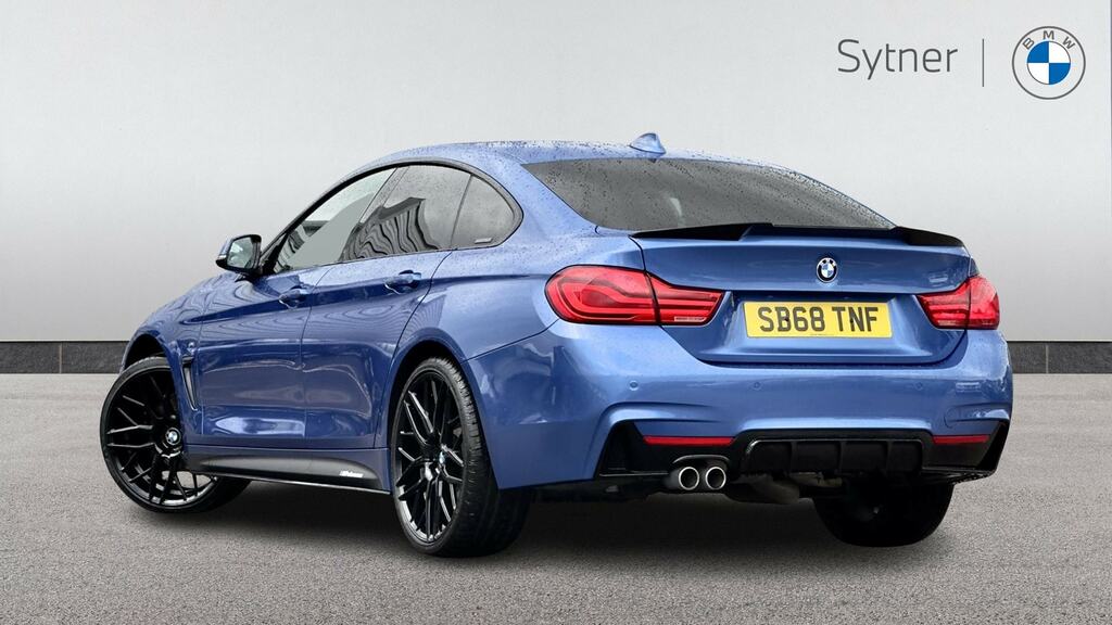 BMW 4 Series Gran Coupe 420D 190 M Sport Professional Media Blue #2