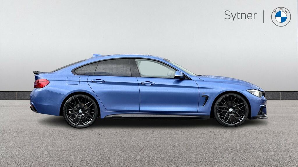 BMW 4 Series Gran Coupe 420D 190 M Sport Professional Media Blue #3