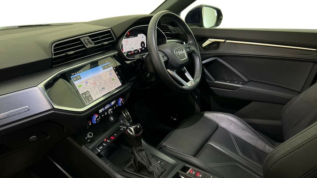 Audi Q3 35 Tfsi S Line S Tronic Tech Pro BT73HZJ Blue #2
