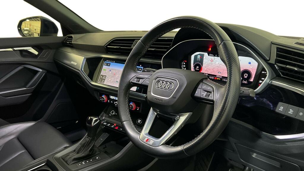 Audi Q3 35 Tfsi S Line S Tronic Tech Pro BT73HZJ Blue #6