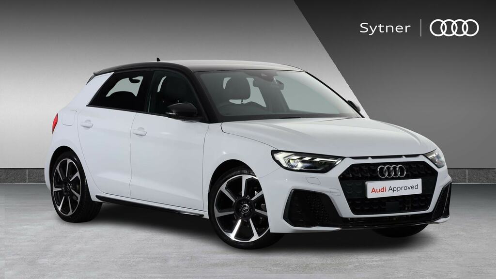 Audi A1 30 Tfsi 110 Black Edition S Tronic Tech Pack FL22EFF White