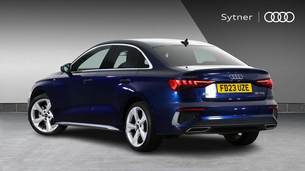 Audi A3 35 Tfsi S Line Comfortsound FD23UZE Blue #3
