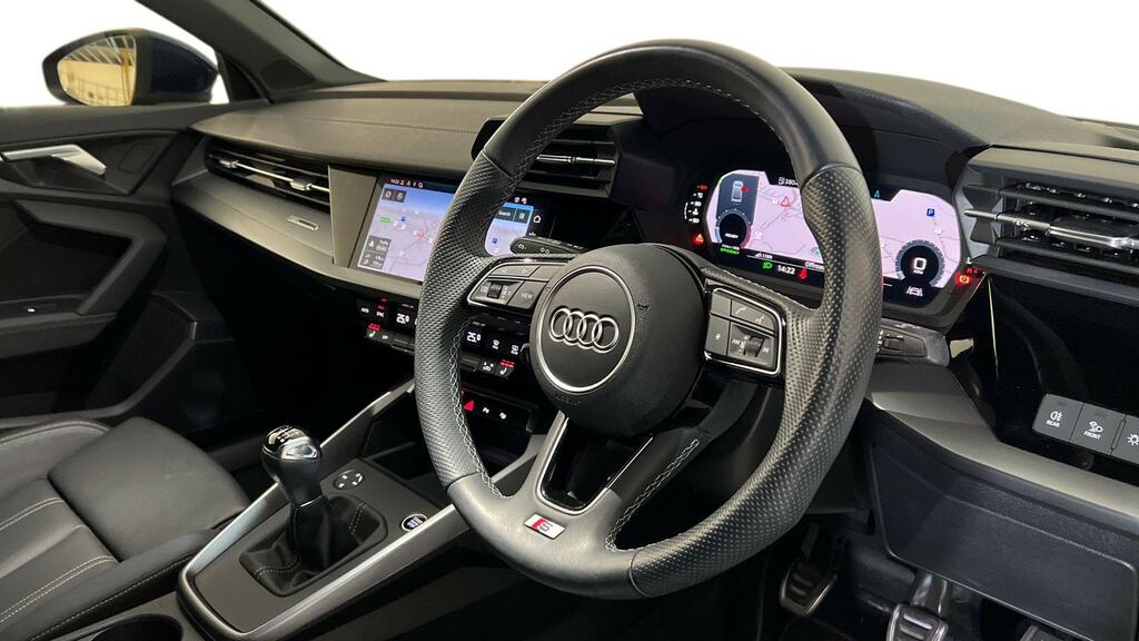 Audi A3 35 Tfsi S Line Comfortsound FD23UZE Blue #6