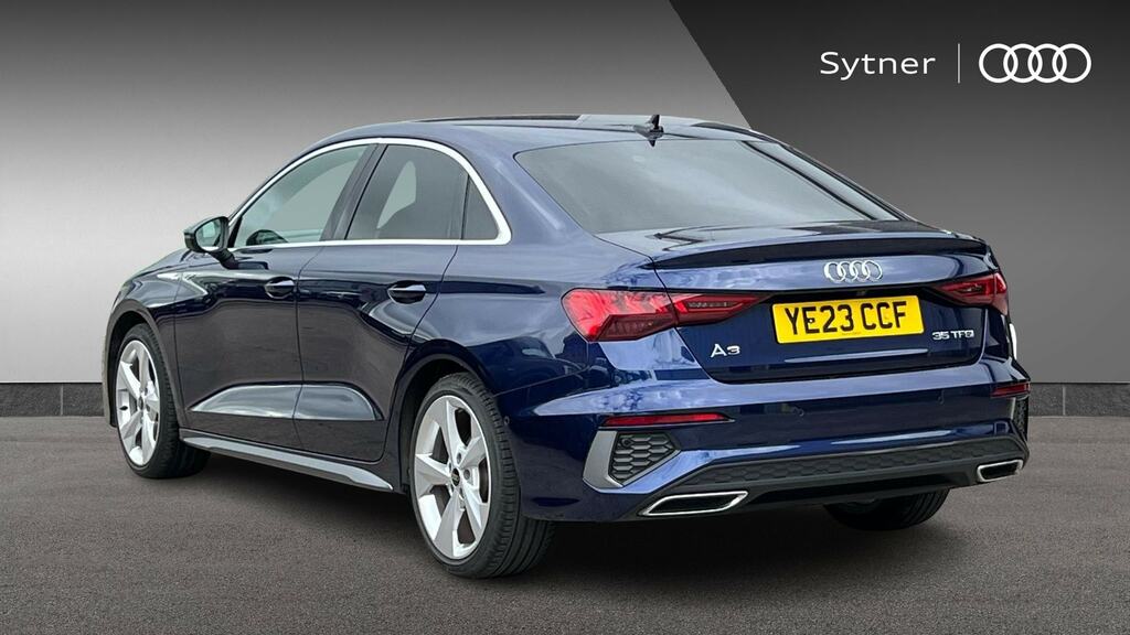 Audi A3 35 Tfsi S Line S Tronic Comfortsound YE23CCF Blue #3