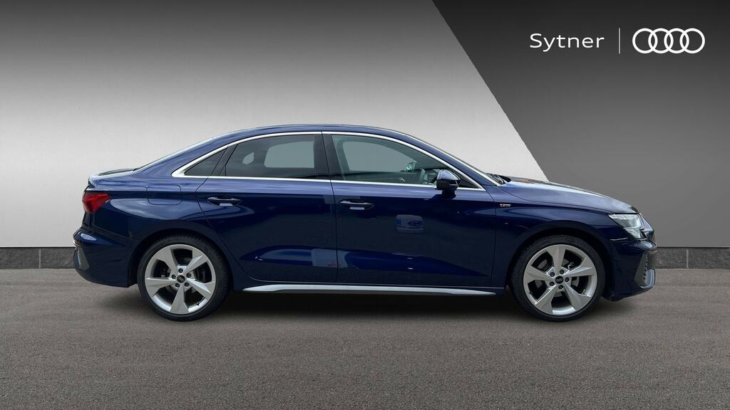 Audi A3 35 Tfsi S Line S Tronic Comfortsound YE23CCF Blue #4