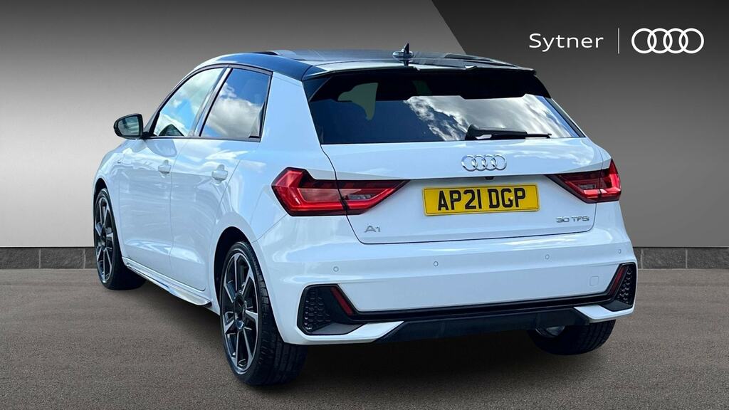 Audi A1 30 Tfsi 110 Black Edition S Tronic AP21DGP White #3