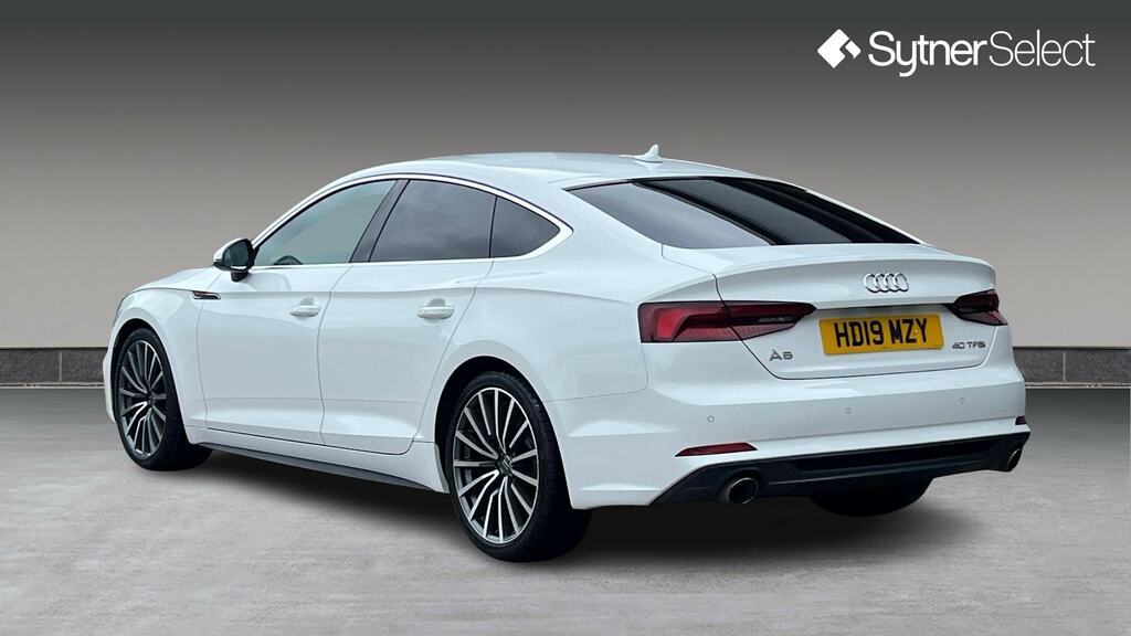 Audi A5 40 Tfsi S Line S Tronic HD19MZY White #2