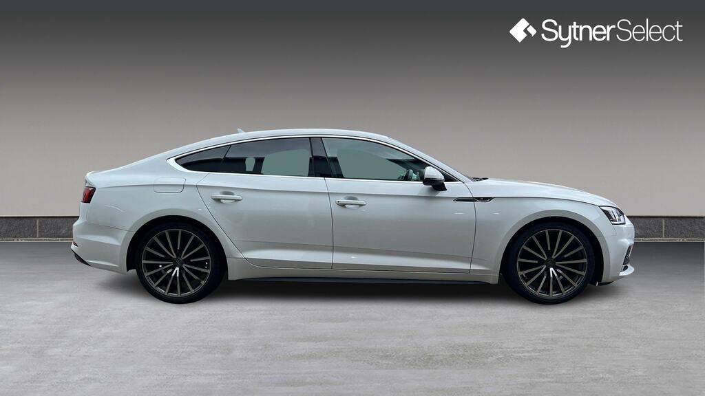 Audi A5 40 Tfsi S Line S Tronic HD19MZY White #3