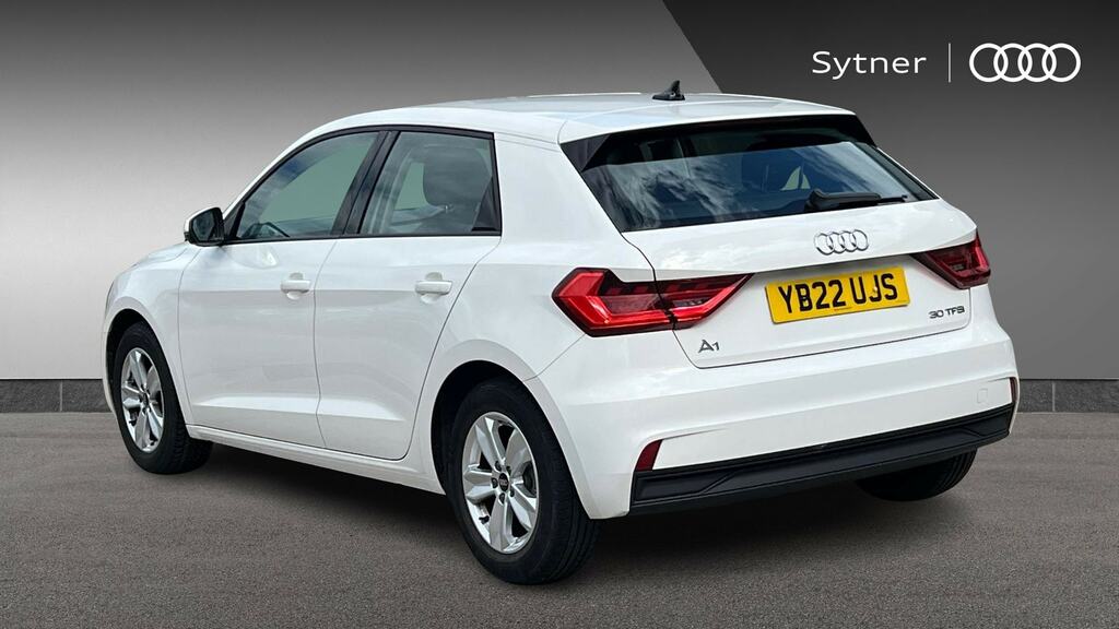 Audi A1 30 Tfsi 110 Technik YB22UJS White #3