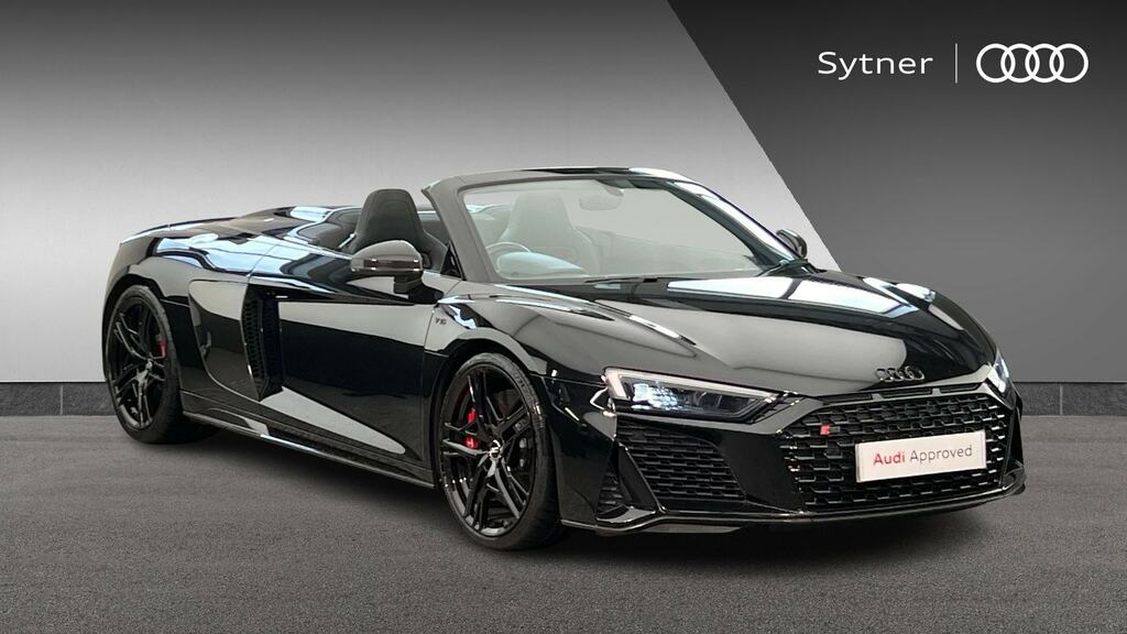 Audi R8 5.2 Fsi V10 Quattro Perform Carbon Bk S Tronic Black
