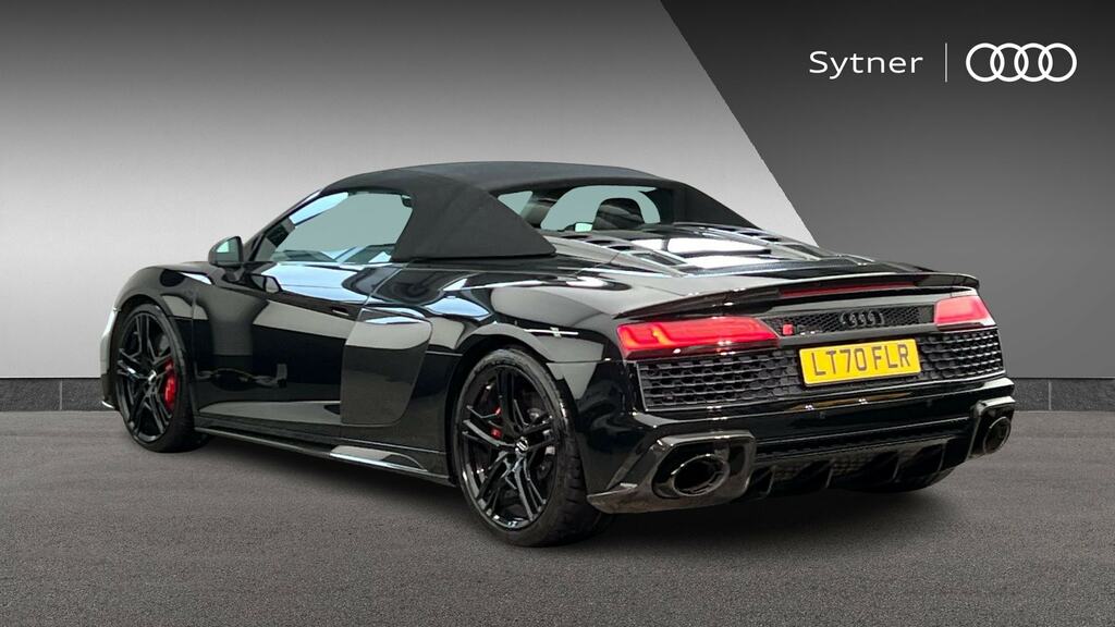 Audi R8 5.2 Fsi V10 Quattro Perform Carbon Bk S Tronic Black #5
