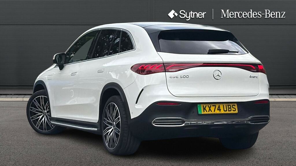 Mercedes-Benz EQE Eqe 500 4Matic 300Kw Amg Line Prem 91Kwh KX74UBS White #2