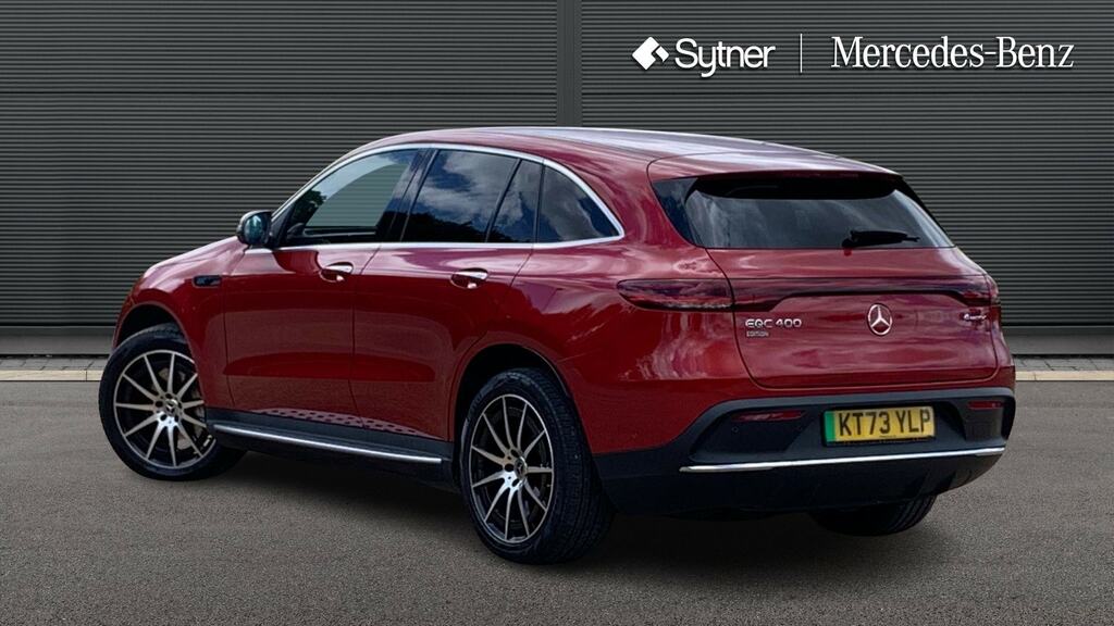 Mercedes-Benz EQC Eqc 400 300Kw Amg Line Edition 80Kwh KT73YLP Red #2