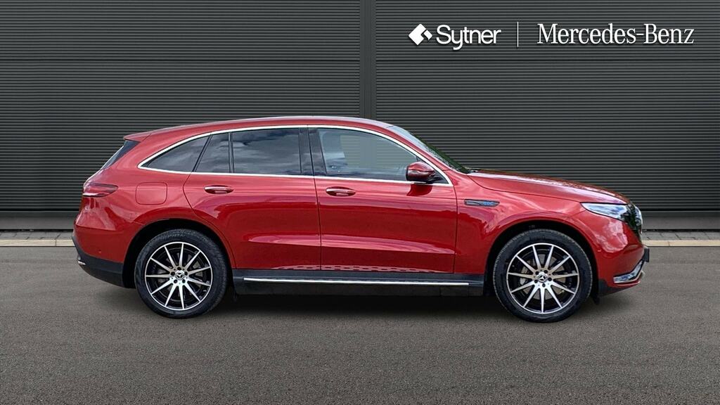 Mercedes-Benz EQC Eqc 400 300Kw Amg Line Edition 80Kwh KT73YLP Red #4