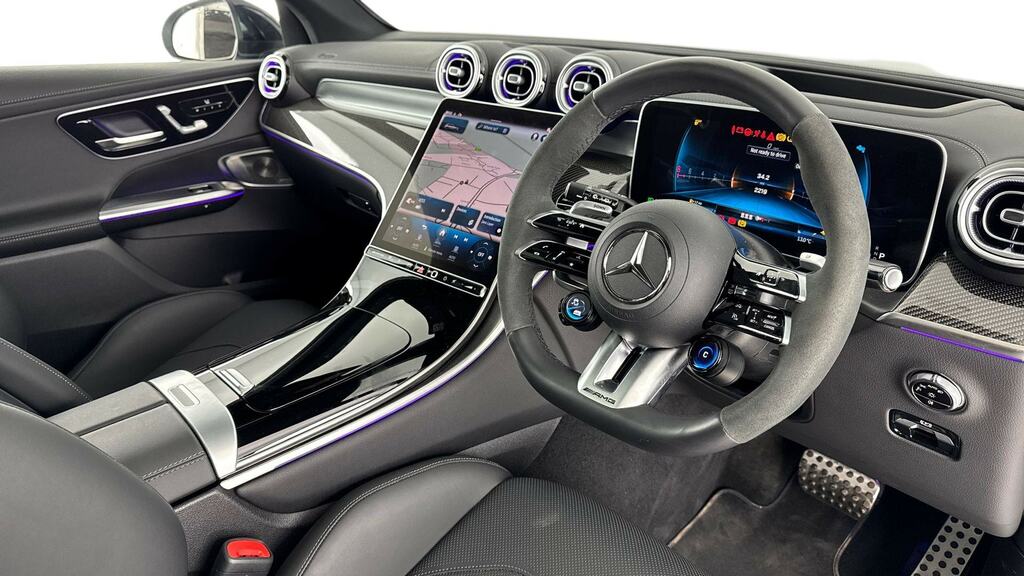 Mercedes-Benz GLC Class Glc 63 S 4Matic E Perform Night Ed Prem Mct Silver #3