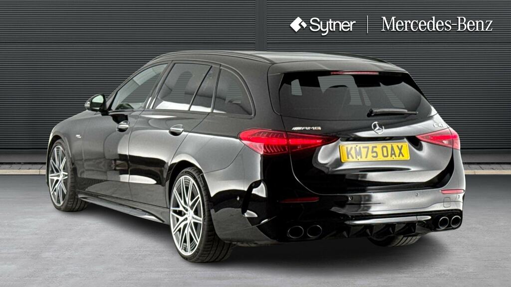 Mercedes-Benz C Class C43 421 4Matic Night Ed Premium 9G-tronic KM75OAX Black #2