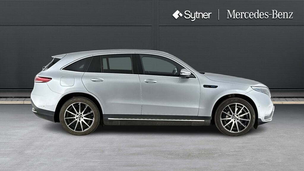 Mercedes-Benz EQC Eqc 400 300Kw Amg Line Edition 80Kwh KO73DWC Silver #4