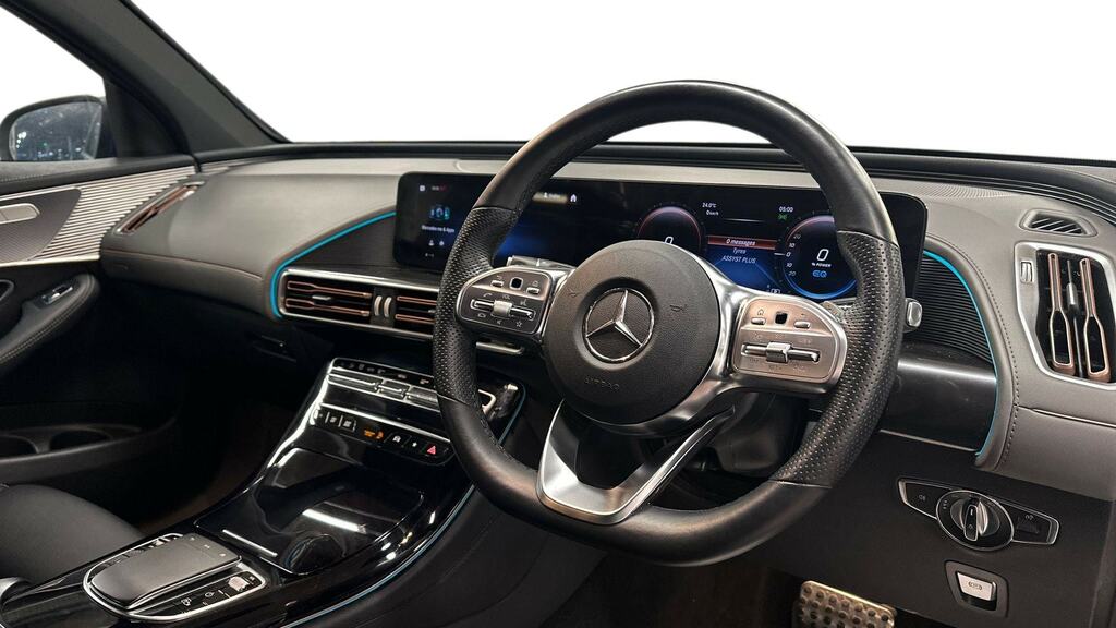 Mercedes-Benz EQC Eqc 400 300Kw Amg Line Edition 80Kwh MH73HDL Blue #3
