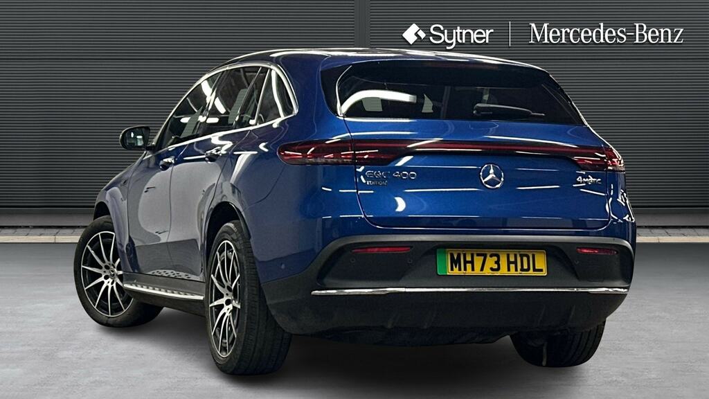 Mercedes-Benz EQC Eqc 400 300Kw Amg Line Edition 80Kwh MH73HDL Blue #2