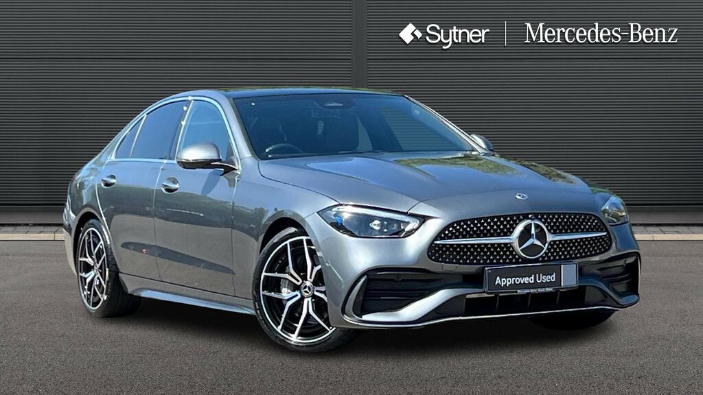 Mercedes-Benz C Class C200 Amg Line Premium Plus 9G-tronic Grey