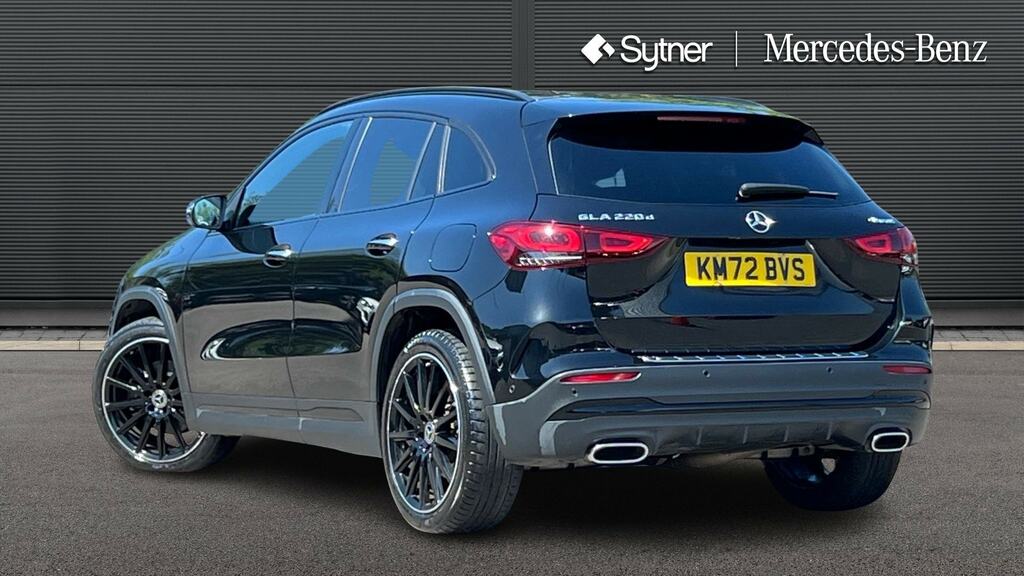 Mercedes-Benz GLA Class Gla 220D 4Matic Amg Line Prem Night Ed Black #2