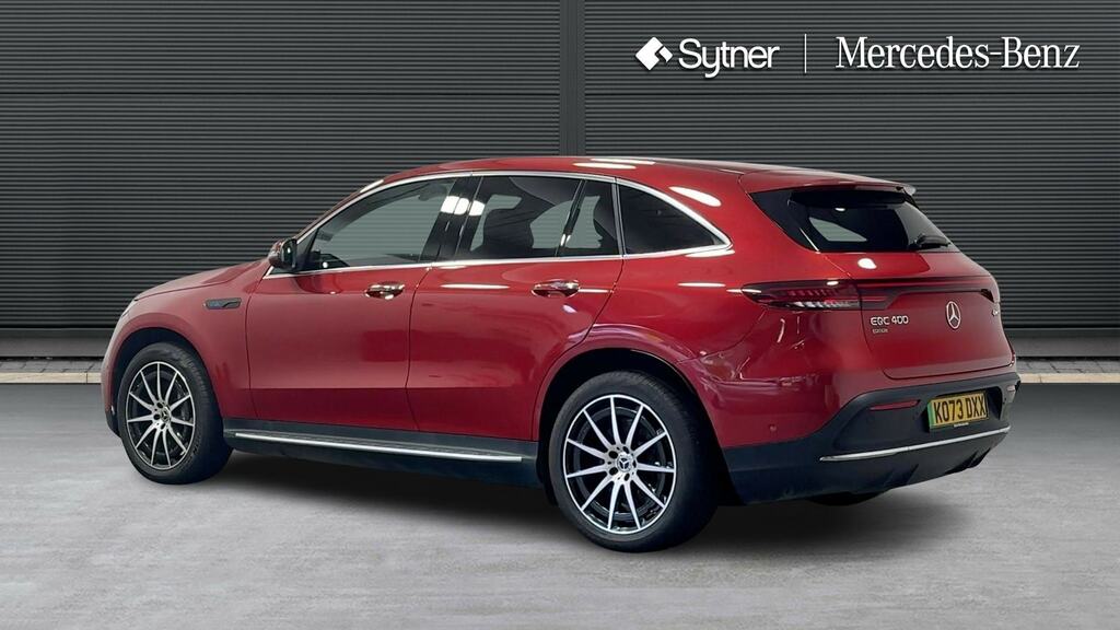 Mercedes-Benz EQC Eqc 400 300Kw Amg Line Edition 80Kwh KO73DXX Red #2