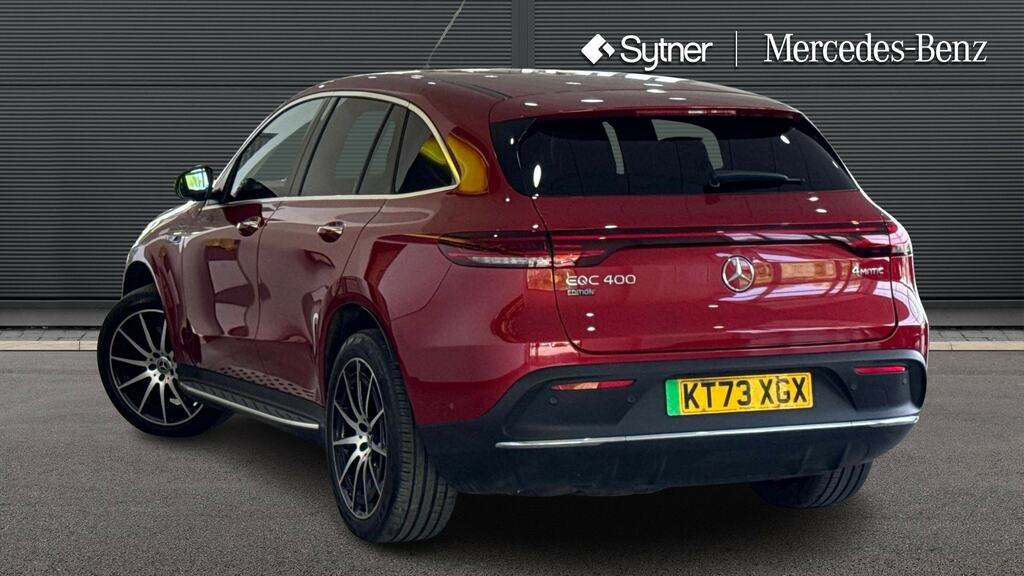 Mercedes-Benz EQC Eqc 400 300Kw Amg Line Edition 80Kwh KT73XGX Red #2