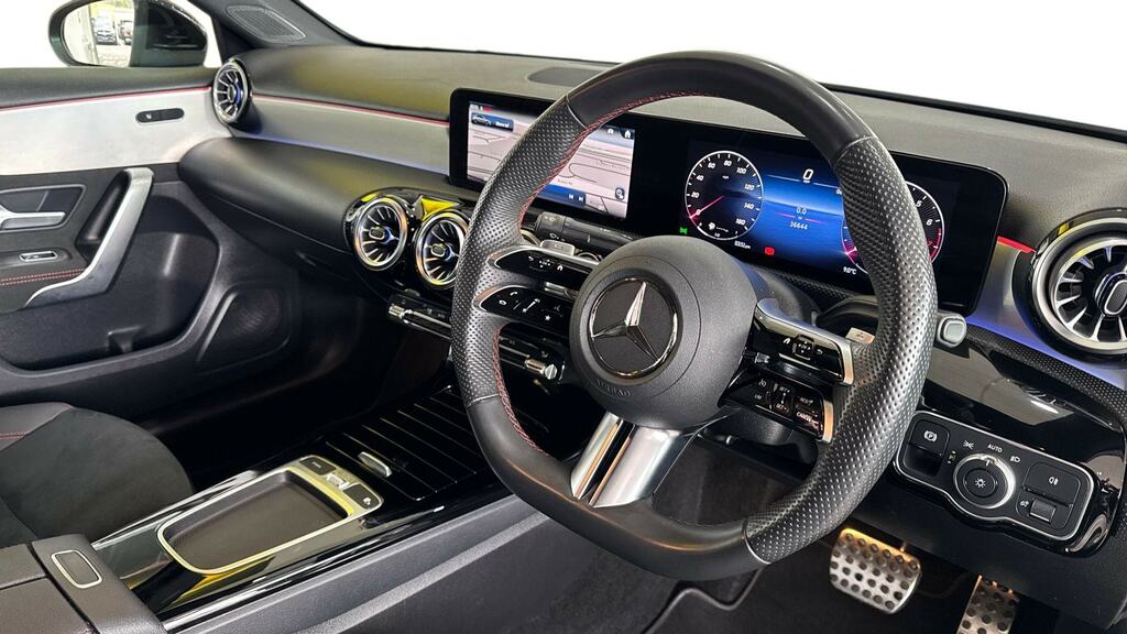 Mercedes-Benz A Class A180 Amg Line Executive NC23XOT Black #3