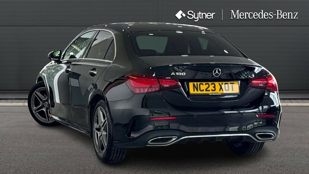 Mercedes-Benz A Class A180 Amg Line Executive NC23XOT Black #2