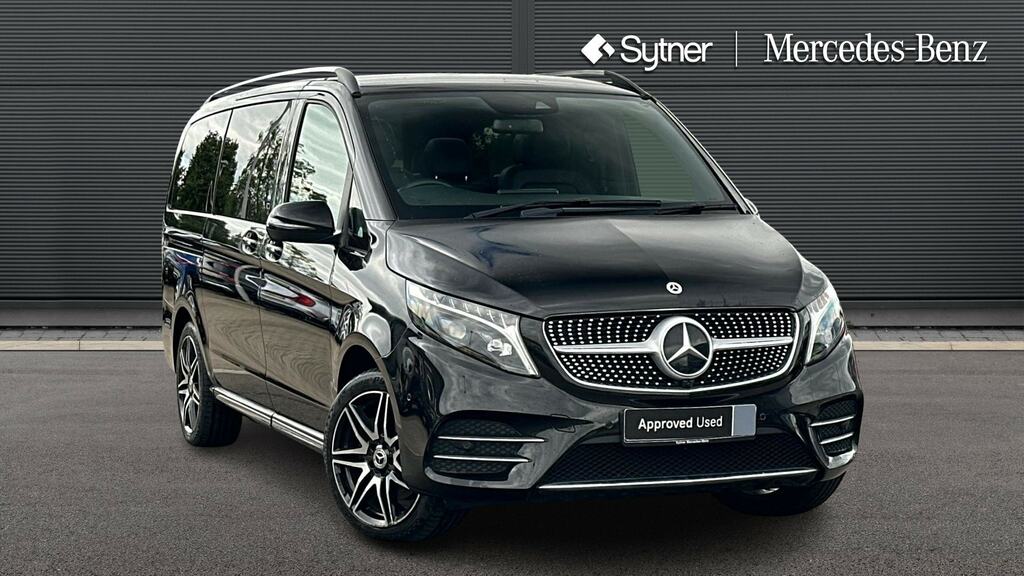 Mercedes-Benz V Class V220 D Amg Line 9G-tronic Long Black