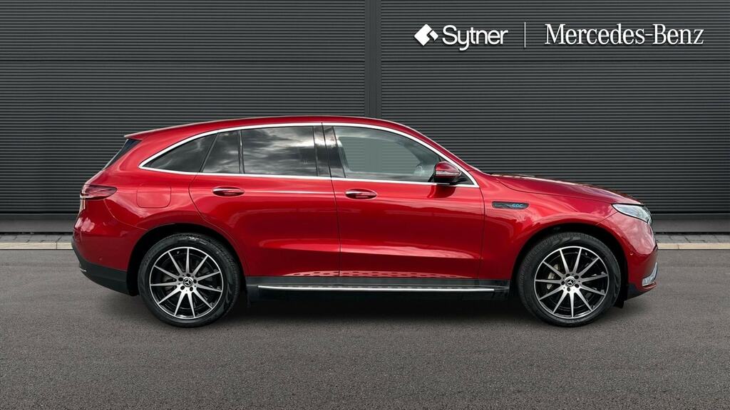Mercedes-Benz EQC Eqc 400 300Kw Amg Line Edition 80Kwh KT73YGW Red #4