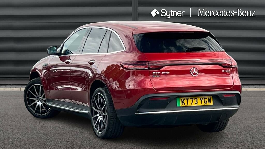 Mercedes-Benz EQC Eqc 400 300Kw Amg Line Edition 80Kwh KT73YGW Red #2