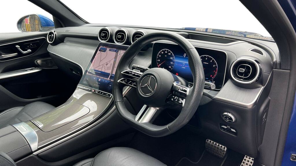 Mercedes-Benz GLC Class Glc 300 4Matic Amg Line Prem Plus 9G-tronic KJ23FGA Blue #3