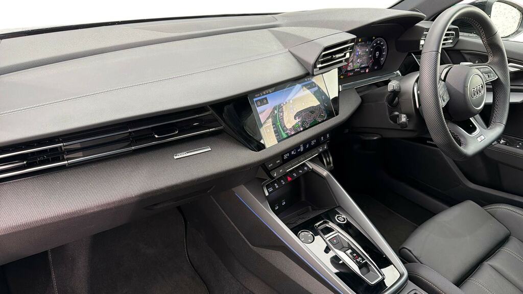 Audi A3 35 Tfsi Black Edition S Tronic Tech Pack CX75HKE Grey #2