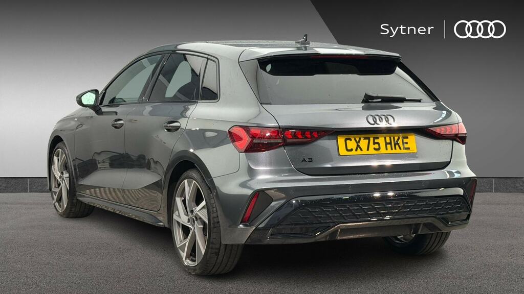 Audi A3 35 Tfsi Black Edition S Tronic Tech Pack CX75HKE Grey #3