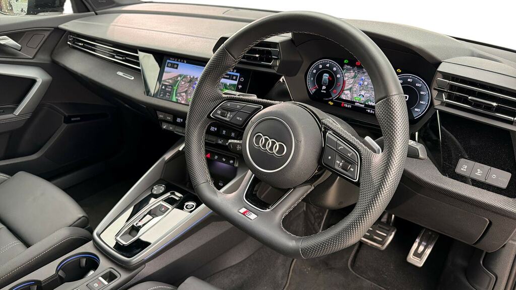 Audi A3 35 Tfsi Black Edition S Tronic Tech Pack CX75HKE Grey #6