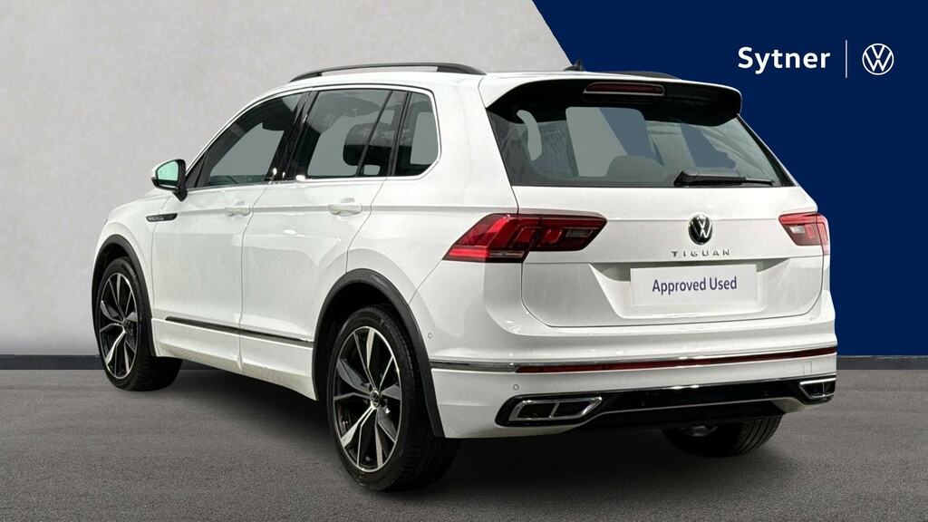 Volkswagen Tiguan 2.0 Tdi R-line Dsg PK21SYU White #3
