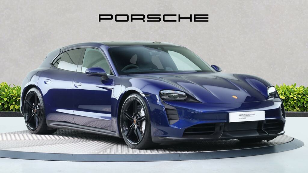 Porsche Taycan 500Kw Turbo 93Kwh 5 Seat Blue