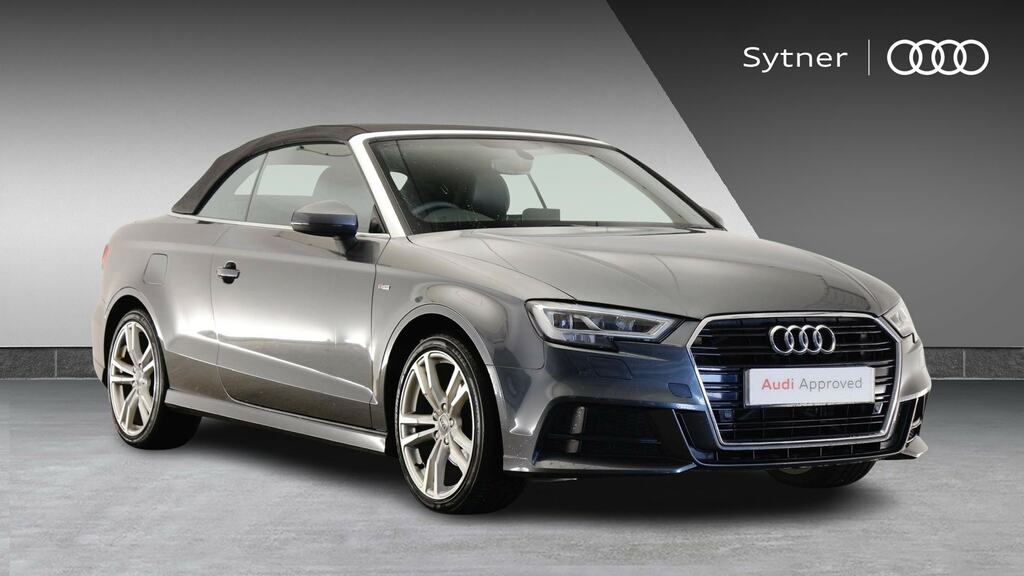 Audi A3 Cabriolet 1.5 Tfsi 35 S Line Euro 6 Ss NG70VAX Grey #1