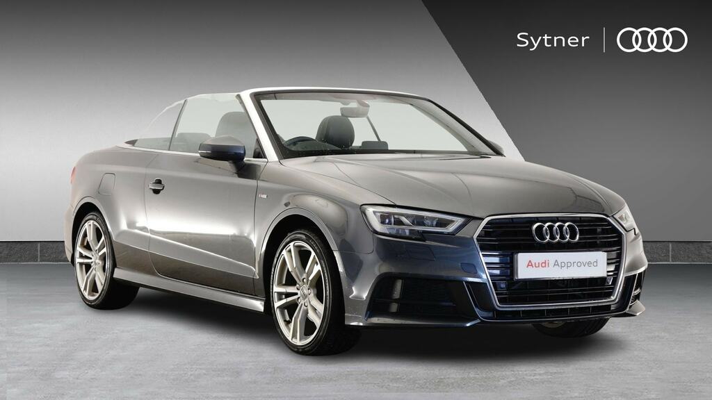 Audi A3 Cabriolet 1.5 Tfsi 35 S Line Euro 6 Ss NG70VAX Grey #2