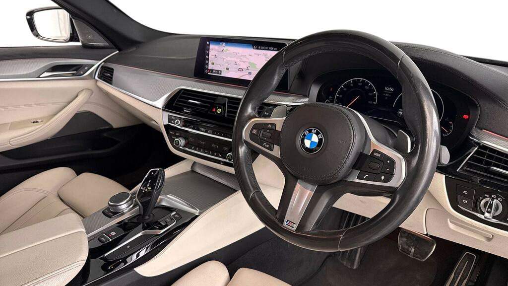 BMW 5 Series 530D M Sport Plus Pack HF68VMU Grey #6