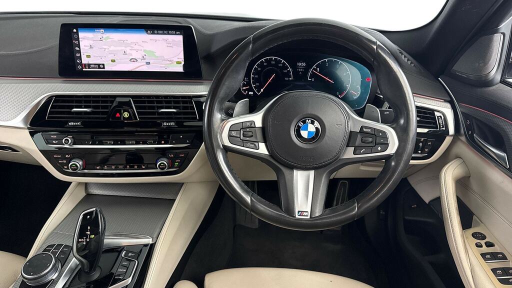 BMW 5 Series 530D M Sport Plus Pack HF68VMU Grey #5