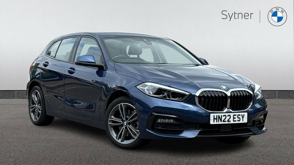 BMW 1 Series 118I 136 Sport Live Cockpit Professional Blue