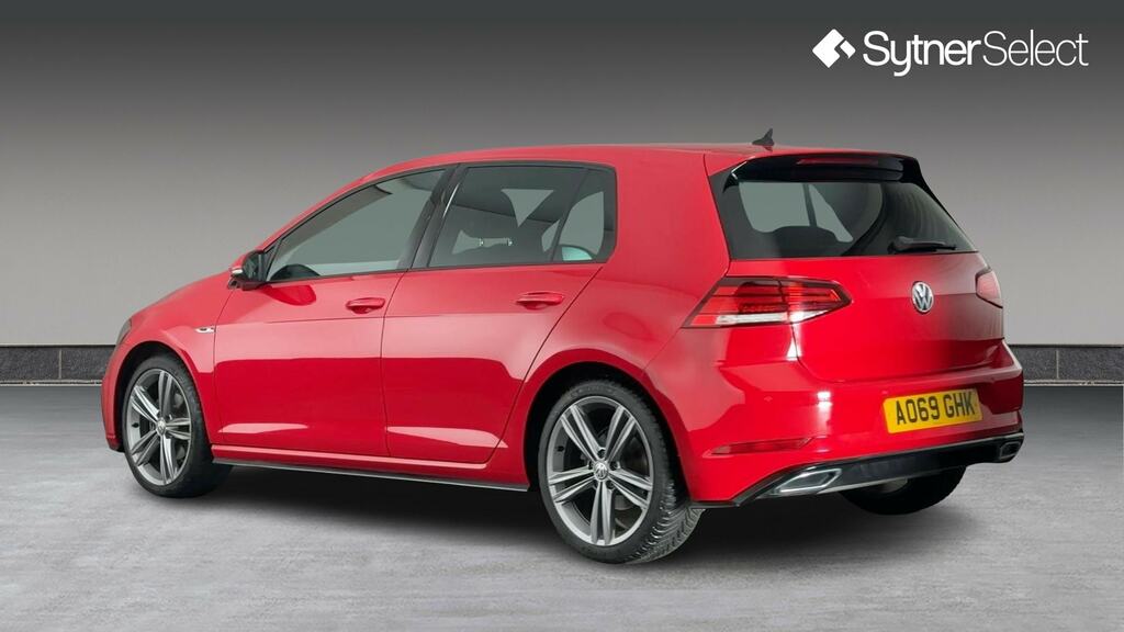 Volkswagen Golf 1.5 Tsi Evo 150 R-line Dsg AO69GHK Red #2