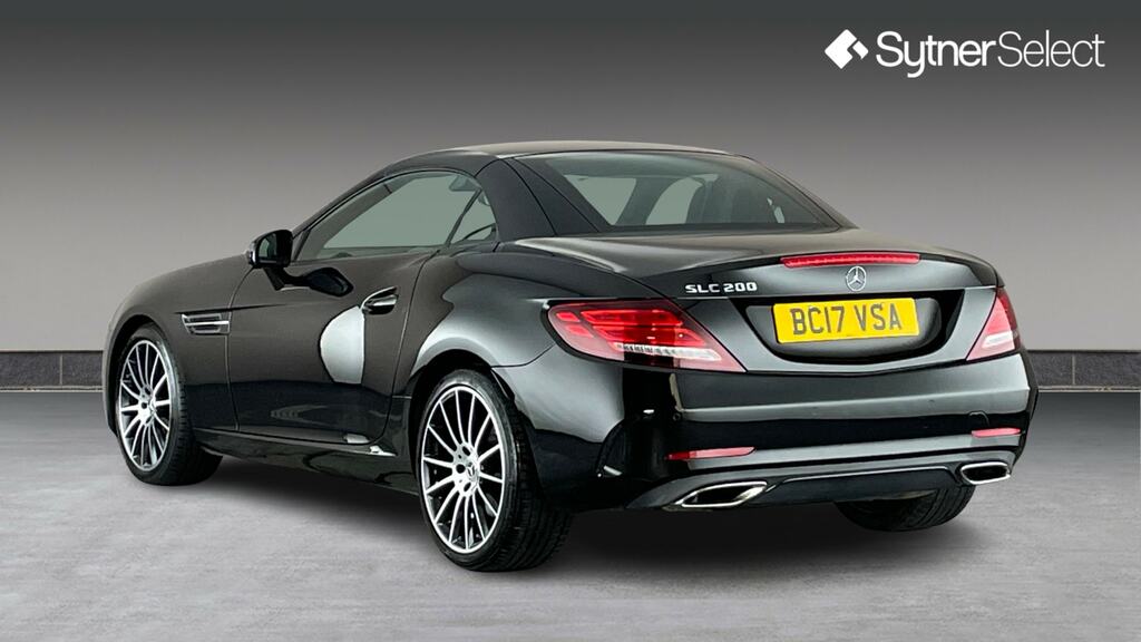 Mercedes-Benz SLC Slc 200 Amg Line 9G-tronic Black #3
