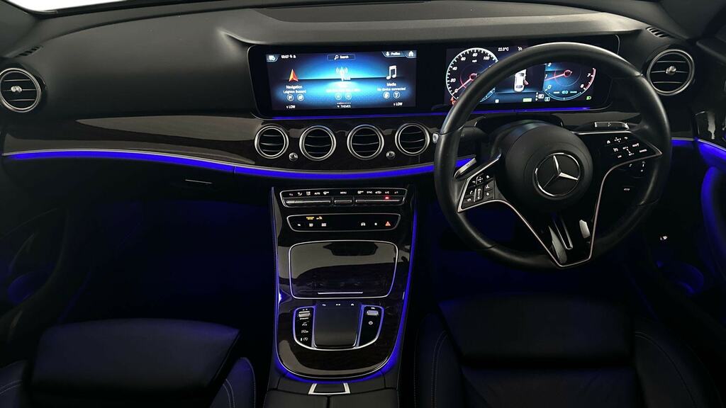 Mercedes-Benz E Class E200 Sport 9G-tronic Blue #6