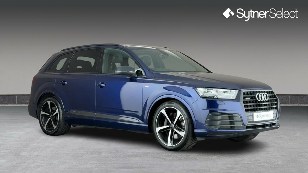 Audi Q7 3.0 Tdi Quattro Black Edition Tip Blue