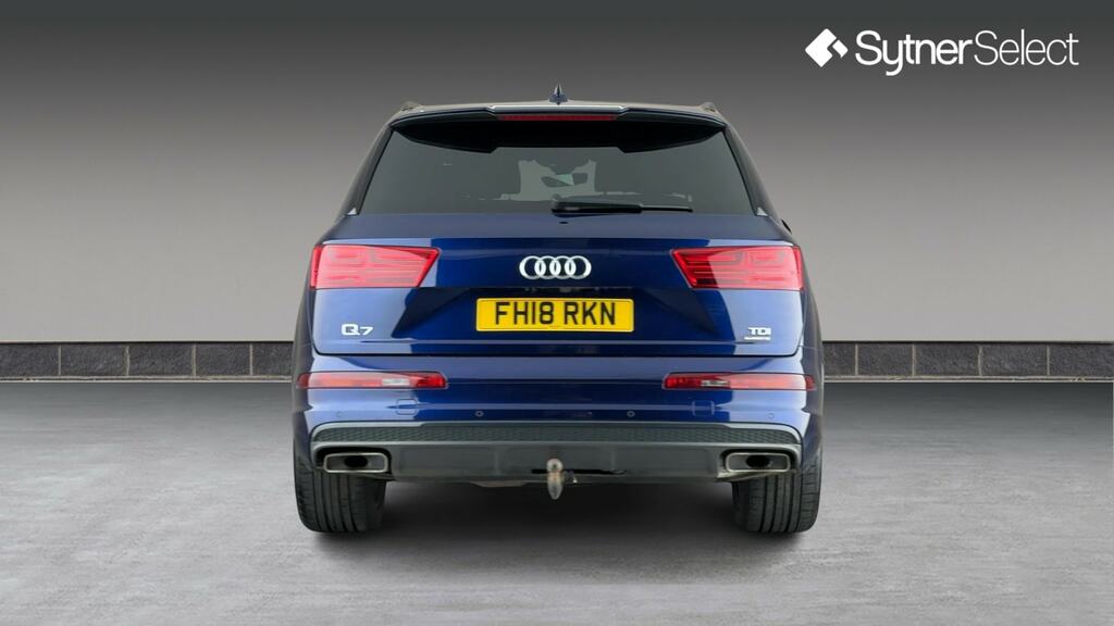 Audi Q7 3.0 Tdi Quattro Black Edition Tip FH18RKN Blue #5