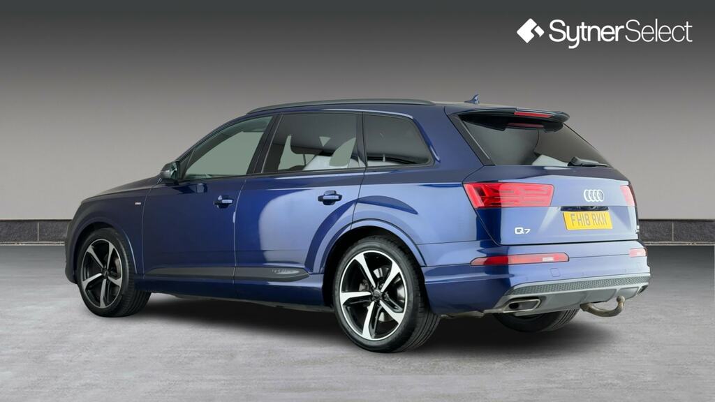 Audi Q7 3.0 Tdi Quattro Black Edition Tip FH18RKN Blue #2